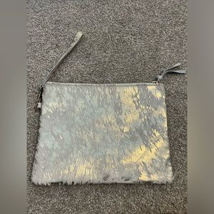Cute metallic wristlet